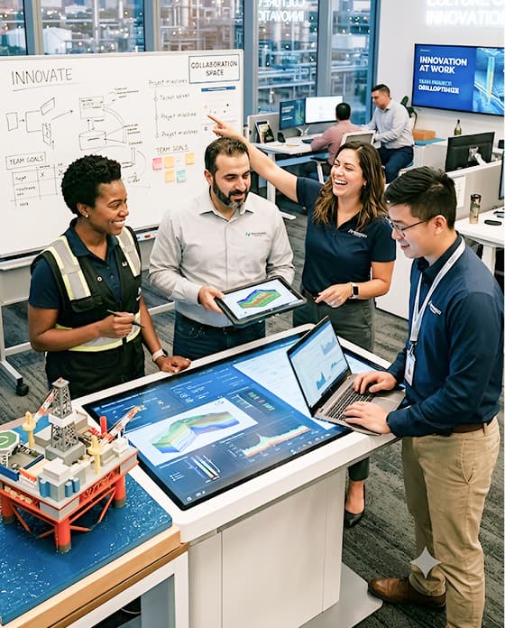 Culture of innovation and teamwork