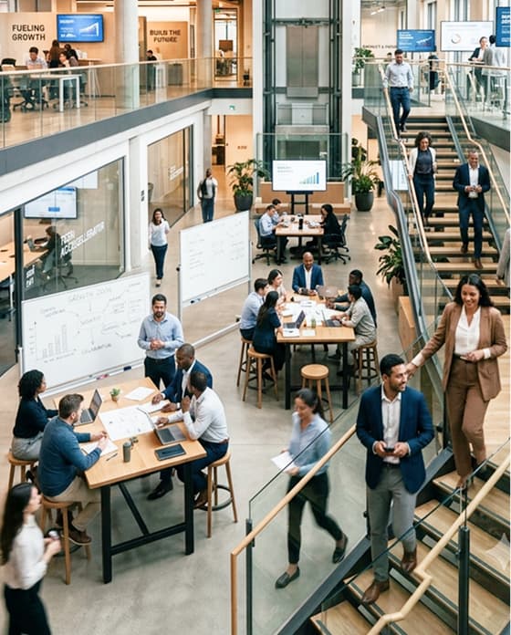 Dynamic and growth-oriented environment